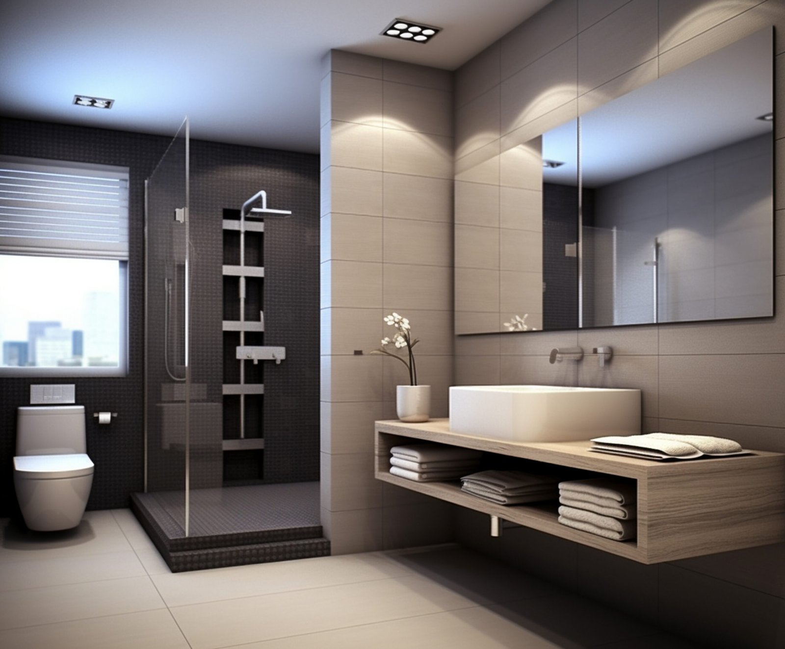Baños Elegantes y Funcionales